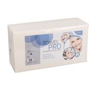 Serviettes de toilette jetables Lucart, boite de 100, 43 x 77 cm, 50 g/m2, gamme Airtech