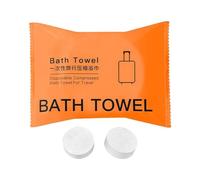 Serviettes de voyage compressées, tablettes de serviette de voyage, grandes serviettes de visage, serviettes de compression, serviettes douces pour voyage, camping, randonnée, serviettes de bain