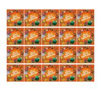 Serviettes d'Halloween - Serviettes d'Halloween - Serviettes d'Halloween - Serviettes polyvalentes, respectueuses de l'environnement, effrayantes et pour boissons, biscuits et cocktails