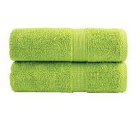 Serviettes d'invité de Qualité Supérieure Essuie-mains Toilette 2 pcs vidaXL