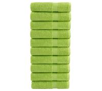 Serviettes d'invité de Qualité Supérieure Essuie-mains Toilette 2 pcs vidaXL