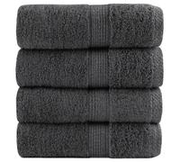 Vidaxl Serviettes De Bain De Qualité Supérieure Solund 4 Pcs Blanc
