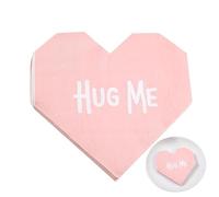 Serviettes d'invité de Saint Valentin, Serviettes de Saint Valentin | Serviettes d'invité Serviettes de dîner en forme de cœur - Serviettes en papier, serviette exquise