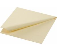 Serviettes Duni cream 24x24cm 3 plis 250 pièces