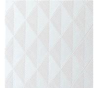 Serviettes Duni Elegance Crystal blanc 40x40cm 40 pièces