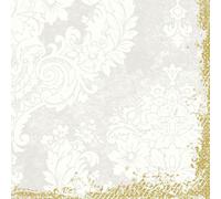 Serviettes Duni Royal white 40x40cm 3 plis 250 pièces