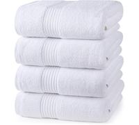 Serviettes d'utopie 4 serviettes de bain pack Set (27 x 54 pouces) 100% anneau coton coton rapide a sec tres absorbant douce, serviettes parfaite