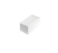Serviettes en cellulose - Pliées en 8 - Blanc - 12 x 8,5 cm - Pour bistro - Dîner - Food Gastro - Gastronomie - Compatible avec les distributeurs Cabanaz (Barista 1 x 250 pièces)