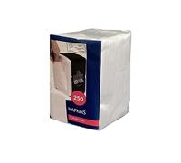 Serviettes en cellulose - Pliées en 8 - Blanc - 12 x 8,5 cm - Pour bistro - Dîner - Food Gastro - Gastronomie - Compatible avec les distributeurs Cabanaz (1 x (150 pièces)