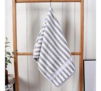 Serviettes en Coton, Peluche Égyptienne Coton Épaissi Doux ne Pas Laisser Tomber les Cheveux, Serviettes Familiales Serviette à la Main Cadeau Salle de Bains Piscine Serviette Gris, GYDHJSSJ, Grégo