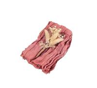 serviettes en gaze de coton réutilisables Lot de 6 serviettes Table lavables en étamine, for décoration fête mariage, d'anniversaire(6Pcs Peach Coral)