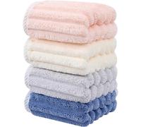 Serviettes En Microfibre Douces,Chiffonnettes Microfibre,Essuie Main Pour Salle De Bain,Super Absorbantes,Idéales Pour Le Spa,Le Sport Et Les Voyages (Stripe-New2023)