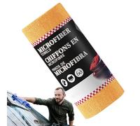 Serviettes en microfibre | Nettoyant intérieur de voiture, serviettes de nettoyage absorbantes et réutilisables pour cuisine, vaisselle, lentille, pare-brise, comptoir, salle de bain, miroir