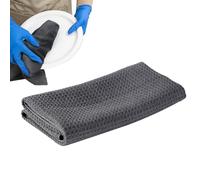 Serviettes en microfibre pour voitures | Serviette gaufrée pour détails de véhicules | Chiffon de nettoyage en microfibre à séchage rapide pour miroir, camion, meubles, moto, camping-car, maison