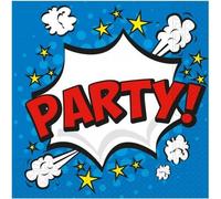 Serviettes en papier Boom Party 20pcs