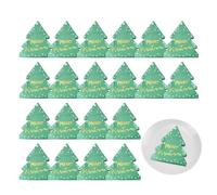 Serviettes en papier de Noël pour invités,serviettes en papier sapin de Noël | Papier de dîner de dessin animé | Serviettes de table décoratives en forme d'arbre de Noël pour la maison, le café et le