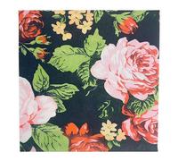 Serviettes en Papier Fleur Rouge Serviettes en papier jetables,douceur et moelleux,idéales pour Fêtes,Traiteur,Anniversaires,Intérieur ou Extérieur tous les jours20 Paquet(33x33cm)