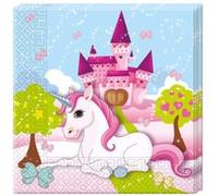 Serviettes en papier Licorne x20 Procos G