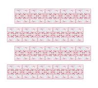 Serviettes en Papier Love Imprimées 20 Pièces | Usage Polyvalent, Forte Absorption, Papier Rouge, Style Imprimé Unique, pour Cérémonies, Propositions et Anniversaires