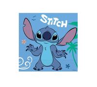 Serviettes en papier - PROCOS - Stitch - 20 unités - 33 x 33 cm - Couleur bleue