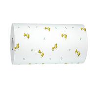 Serviettes en Papier réutilisables - Rouleau en Tissu de Nettoyage Durable, Serviettes de Cuisine en Bambou perforées | Serviette sans Peluche très absorbantes, Conception Lavable en Machine, Parfait