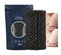 Serviettes Exfoliantes Corps Sous La Douche,Gommage Absorbant Avec Nettoyage En Profondeur Et Séchage Rapide | de Beauté pour Exfolier le Dos,pour Voyage, Adultes, Couples, Famille et Amis