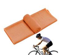 Serviettes froides pour temps chaud, serviettes pour le cou froid,Serviettes de cou pour sports d'été, tapis rafraîchissant - Serviette froide douce et respirante, serviette de refroidissement instant