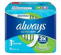Serviettes hygiéniques Always ultra "Instant Dry" Normal taille 1 - Paquet de 16