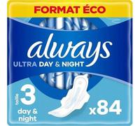 Serviettes Hygiéniques - Always - Ultra Taille 3 - 84 Serviettes - Flux Abondants - Eco Format