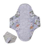 Serviettes hygiéniques - Doux imperméables, ergonomiques, respirantes, lavables en coton pour cycle - adultes, bureau, maison, hôtel, dortoir voyage sport