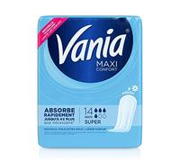 Serviettes Hygiéniques Maxi Fresh Flux Super 14 Serviettes by VANIA - Protection et fraîcheur toute la journée - Le Lot De 4