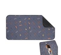 Serviettes hygiéniques pour chiens, housse absorbante et lavable pour cage de hamsters, litière imperméable pour lapins, protection des sols animaux domestiques nuit