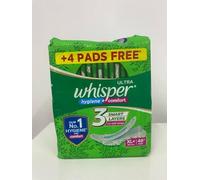 Serviettes hygiéniques Whisper Ultra - 44 pièces (extra large)