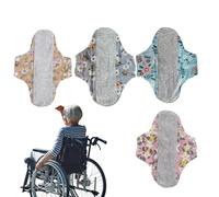 Serviettes lavables pour femmes | Confortable et Anti-Fuite,Protège-Slips Lavables en Tissu de Nuit - Usage Quotidien, Nuit, Voyage, Travail, Plage, Post-partum, Maison