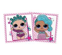 Serviettes LOL Surprise fête d'anniversaire enfant 20 pièces multicolores 33x33 cm
