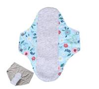 Serviettes menstruelles douces, imperméables, ergonomiques et respirantes | Lavable en coton pour cycle pour usage domestique, bureau, hôtel, salle de sport, voyage, sommeil et sport