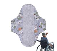 Serviettes menstruelles douces, réutilisables, lavables, anti-fuite, pour peau sensible d'adultes, pour domestique, bureau, hôtel, salle de sport, , sommeil et sport