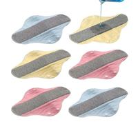 Serviettes Menstruelles Réutilisables - 19,5 X 23 Cm, Serviettes Féminines Réutilisables, 6 Pièces, Servietes Respirantes Lavables Et Étanches Pour La Récupération Urinaire Post-partum Des Personnes