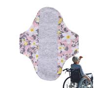 Serviettes menstruelles réutilisables, imperméables, anti-fuite, lavables en coton, pour peaux sensibles, filles et femmes, maison, bureau, voyage et sommeil, vie quotidienne