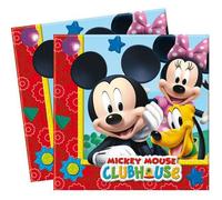 Serviettes - Mickey - Club House - Multicolore - Enfant - 20 pièces