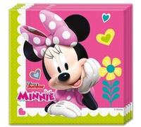 Lot de 20 serviettes en papier Minnie Happy Helpers 33x33 cm
