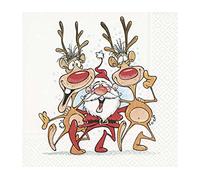 Serviettes papier After-work-Party 33x33cm. 20u. Navidad