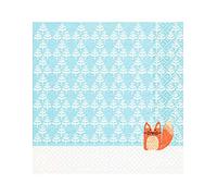 Serviettes papier Lonely fox 33x33cm.20u.