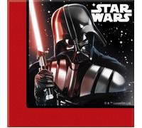 Serviettes papier - PROCOS - Star Wars Battle - Lot de 20 - 33x33 cm - Carré
