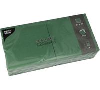 Serviettes PAPSTAR 320 x 320 mm 3 plis vert foncé 150 pièces
