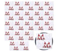 Serviettes Père Noël - Serviettes de Père Noël, Serviettes mignonnes Père Noël | Serviettes de fête de Père Noël festives, serviettes à motifs, déjeuner, dîner, serviettes décoratives F