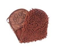 Serviettes pour chien pour sécher les chiens Serviette de bain en microfibre avec brosse en silicone pour animaux de compagnie Serviette pour animaux de compagnie Serviettes pour animaux de compagnie