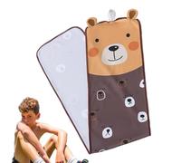 Serviettes pour enfants - Serviettes super absorbantes à motif de chat - 76,2 x 15,2 cm - Serviette de plage super absorbante à séchage rapide, douce pour filles