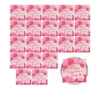 Serviettes pour les invités de San, serviettes en papier de coeur,Serviettes d'amour Serviettes de Saint | Serviettes en papier en forme de coeur de 20 pièces, serviettes de Noël, décorations pour