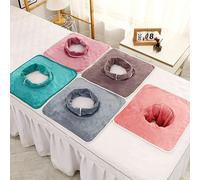 Serviettes pour massage, avec lit de massage - Couverture de lit de massage confortable et douce pour le visage - Protection hygiénique pour lit de spa - Facile à adapter, sans parfum, école, rentrée 